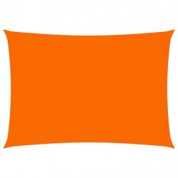 Voile toile d'ombrage parasol tissu oxford rectangulaire 2,5 x 4 m orange 02_0009570