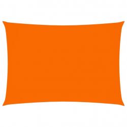 Voile toile d'ombrage parasol tissu oxford rectangulaire 2,5 x 4,5 m orange 02_0009578