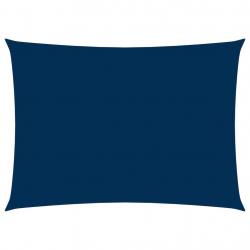 Voile toile d'ombrage parasol tissu oxford rectangulaire 2 x 4,5 m bleu 02_0009619