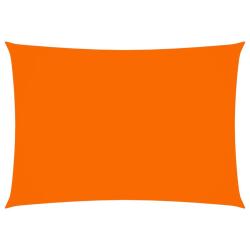 Voile toile d'ombrage parasol tissu oxford rectangulaire 2 x 4 m orange 02_0009612
