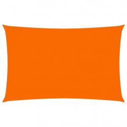 Voile toile d'ombrage parasol tissu oxford rectangulaire 4 x 7 m orange 02_0009711