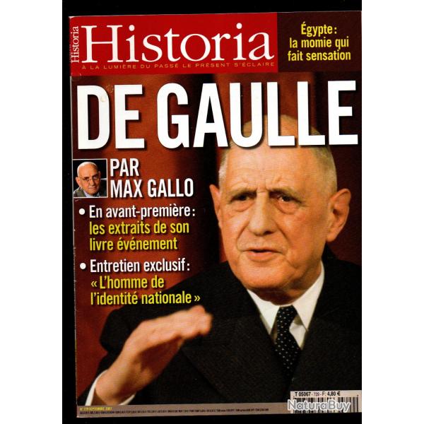 historia n729 de gaulle, successions, hatshepsout, la rochelle martyrise, cour des comptes
