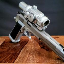 AMT HARDBALLER LONGSLIDE CUSTOM 45 ACP - CANON 7" + COMPENSATEUR - TASCO PRO POINT - 14 COUPS + 1