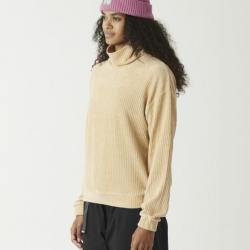 Sweat Velours Picture LAIKKO CREW Beige