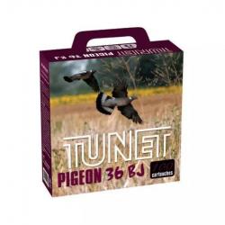 CARTOUCHE TUNET PIGEON calibre 12/70 36G n°7.5 bj x100 EMBALLAGE CARTON