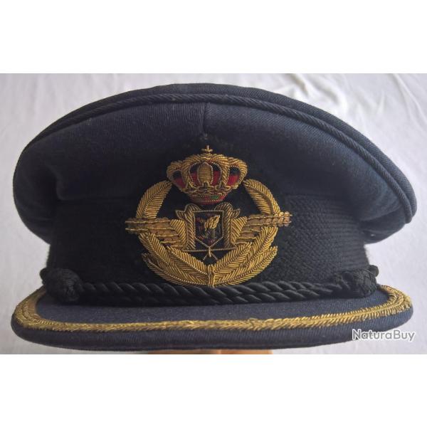 Casquette officier arme de l'air belge