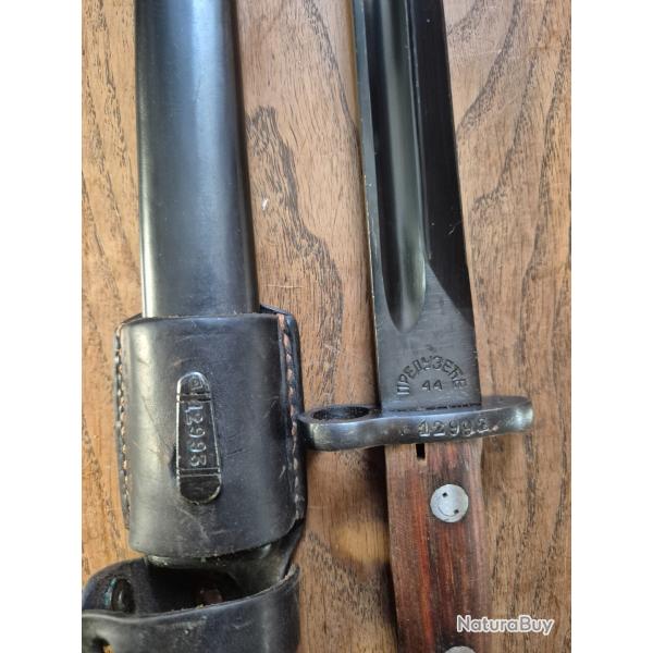 Baonnette pour fusil Mauser Complet Numrot 12992