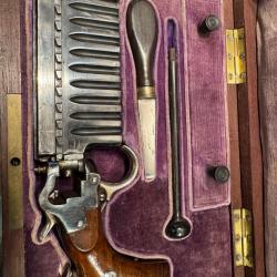 INCROYABLE ET SÛREMENT UNIQUE REVOLVER JARRE EN COFFRET D'ORIGINE !! 1ere série photos