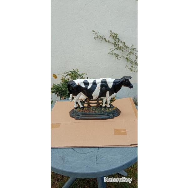 Bute de porte vintage fonte vache Normande