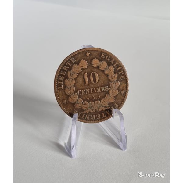 10 Centimes Crs 1887 A , Paris , XIXme Sicle 19me