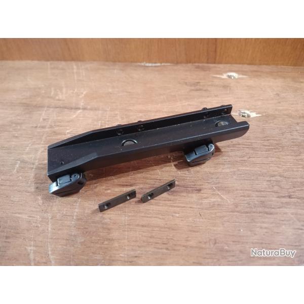 Montage BLASER rail en queue d'arronde 60