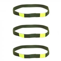 Bande réfléchissante casque M1 M88 MICH 3 pcs - Vert armée
