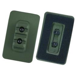 Adaptateur base casque Fast MICH M-LOK - Vert armée