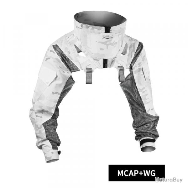 Uniforme de combat DMGEAR manches longues - Blanc / L