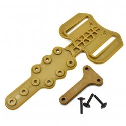 Adaptateur jambe Glock 17 19 M9 1911 REDHUNT - Marron