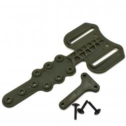 Adaptateur jambe Glock 17 19 M9 1911 REDHUNT - Vert armée