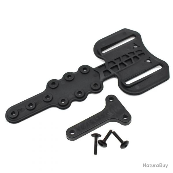 Adaptateur jambe Glock 17 19 M9 1911 REDHUNT - Noir