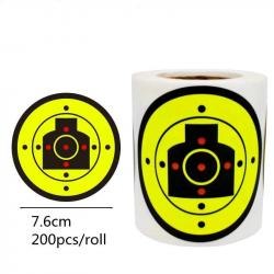 Cible réactive Arina Bullseye 200 pcs - A
