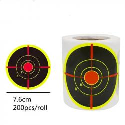 Cible réactive Arina Bullseye 200 pcs - B