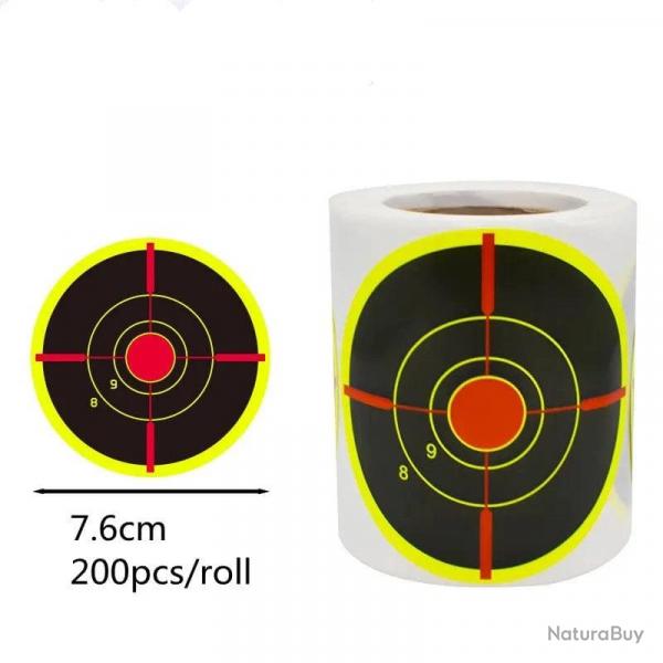 Cible ractive Arina Bullseye 200 pcs - B