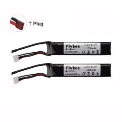 Batterie Lipo 3S 11.1V 2200mAh 35C AKKU - 2pcs battery