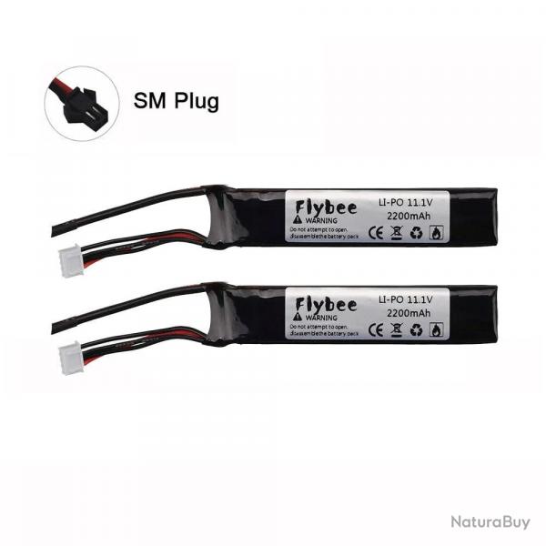 Batterie Lipo 3S 11.1V 2200mAh 35C AKKU - 2pcs battery 2