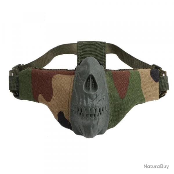 Bas de masque tte de mort DulTraining - Woodland