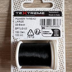 Fil de Montage Textreme power thread large  taille 100 Mètres black