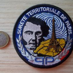 écusson collection police sureté territoriale Paris