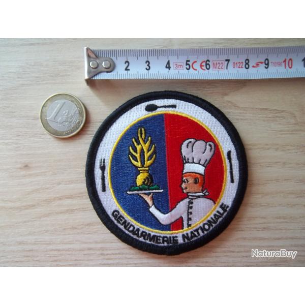 cusson collection militaire gendarmerie service cuisine insigne tissu