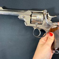 RARE REVOLVER WEBLEY KAUFMANN cal. 4551ere série photos