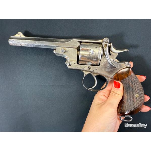 RARE REVOLVER WEBLEY KAUFMANN cal. 4551ere srie photos