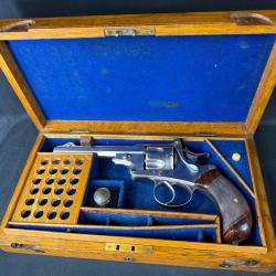 RARE REVOLVER WEBLEY KAUFMANN cal. 455 2eme série photos