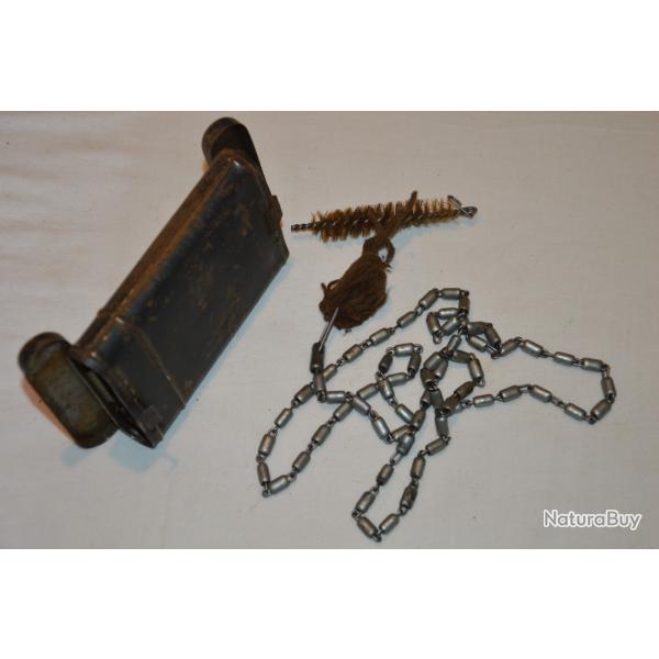 NECESSAIRE NETTOYAGE MAUSER 98K-112 PANZERBRIGADE-DOMPAIRE 1944-2 DB LECLERC