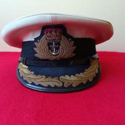 Casquette officier Navy britannique T55 GB/UK