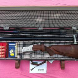 COMBO  SUPERPOSE  VERNEY-CARRON  12/76  et  12 magnum /8,57 JRS,  MODELE  SAGITAIRE,  2 CANONS.