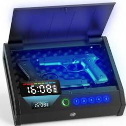 1Coffre biometrique pour arme.