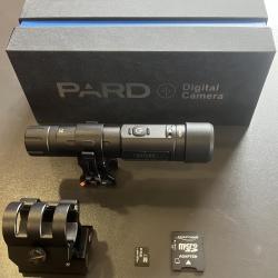 Caméra SHOTKAM PARD Action 4K + montage magnétique carabine mono canon + carte SD
