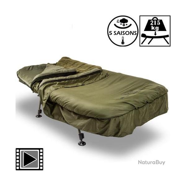 Bed Chair Solar SP 3D Dura-Dore SS Wide 5 pieds 5 saisons