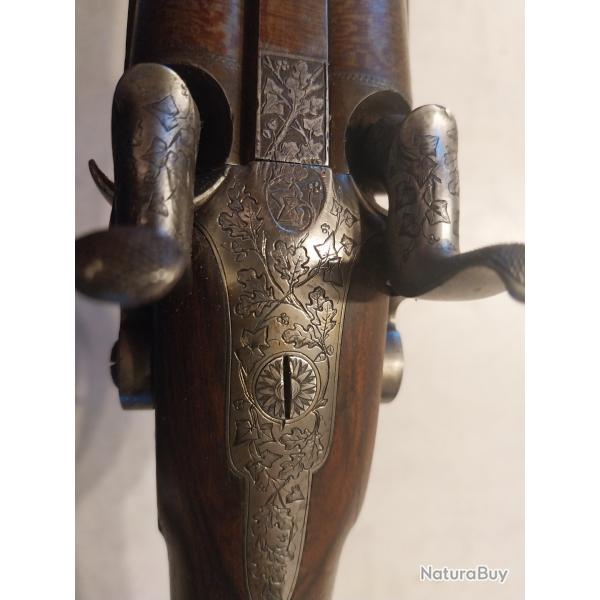 Fusil de chasse de luxe  percussion