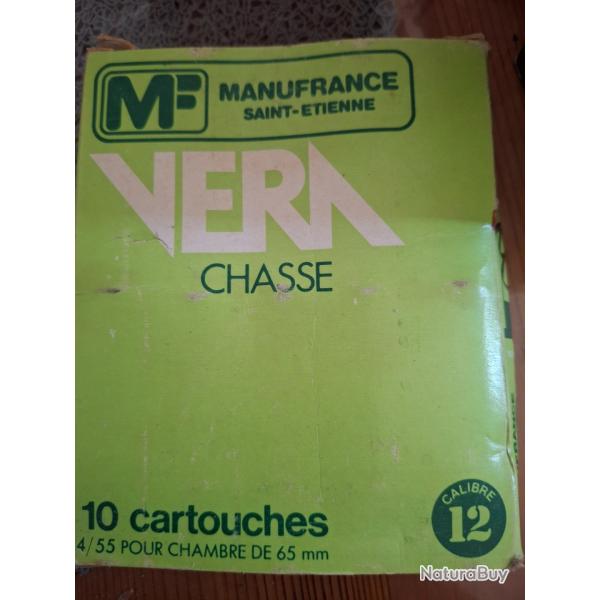 Cartouche manufrance 12/65