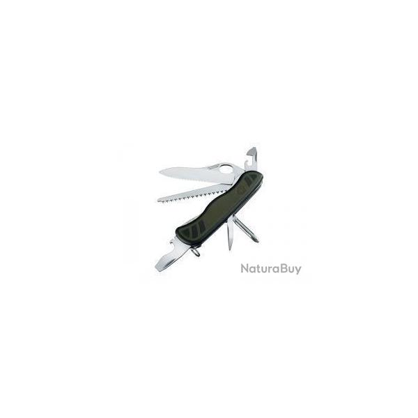 Couteau suisse Victorinox "SOLDAT SUISSE 2008" vert 10 fontions