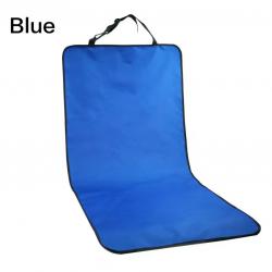 Housse de Siège Voiture Étanche pour Animaux Universelle Chien & Chat Bleu