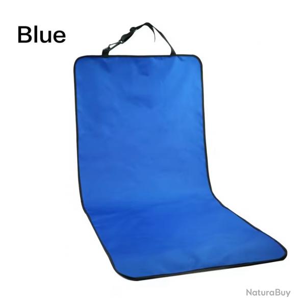 Housse de Sige Voiture tanche pour Animaux Universelle Chien & Chat Bleu