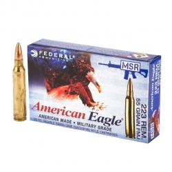 FEDERAL American Eagle Lot de 300 cartouches 223 FMJ 55gr