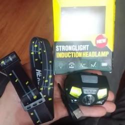 Lampe tactique pour casque Fast ou mich d'airsoft étanche, rechargeable et  détection de mouvement