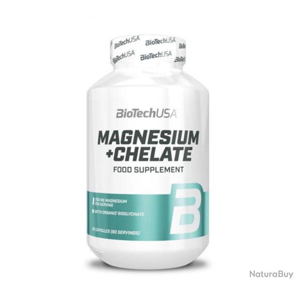BIOTECH Magnesium + Chelate - 60 glules