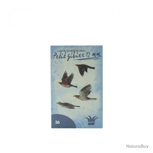CARTOUCHES JOCKER calibre 12mm 10grs BG n9 x25