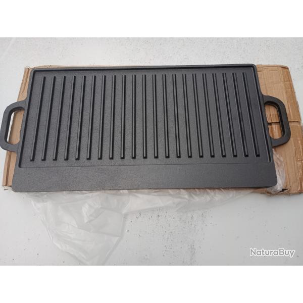 Plaque en fonte plancha portable.