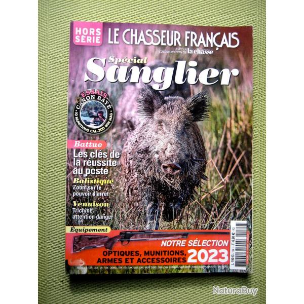 hors srie du chasseur franais 2023 sur le sanglier